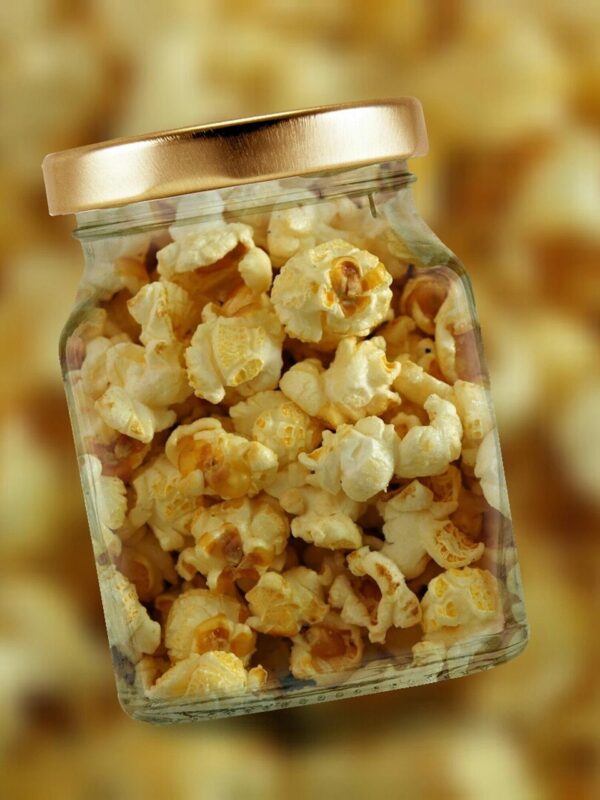 popcorn, glass, lid, corn, corn kernels, popcorn, popcorn, popcorn, popcorn, popcorn